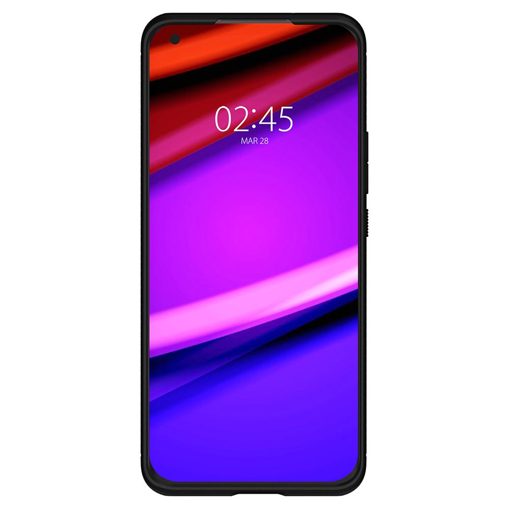 Pokrowiec pancerny Spigen Rugged Armor czarny Xiaomi Mi 11 / 3