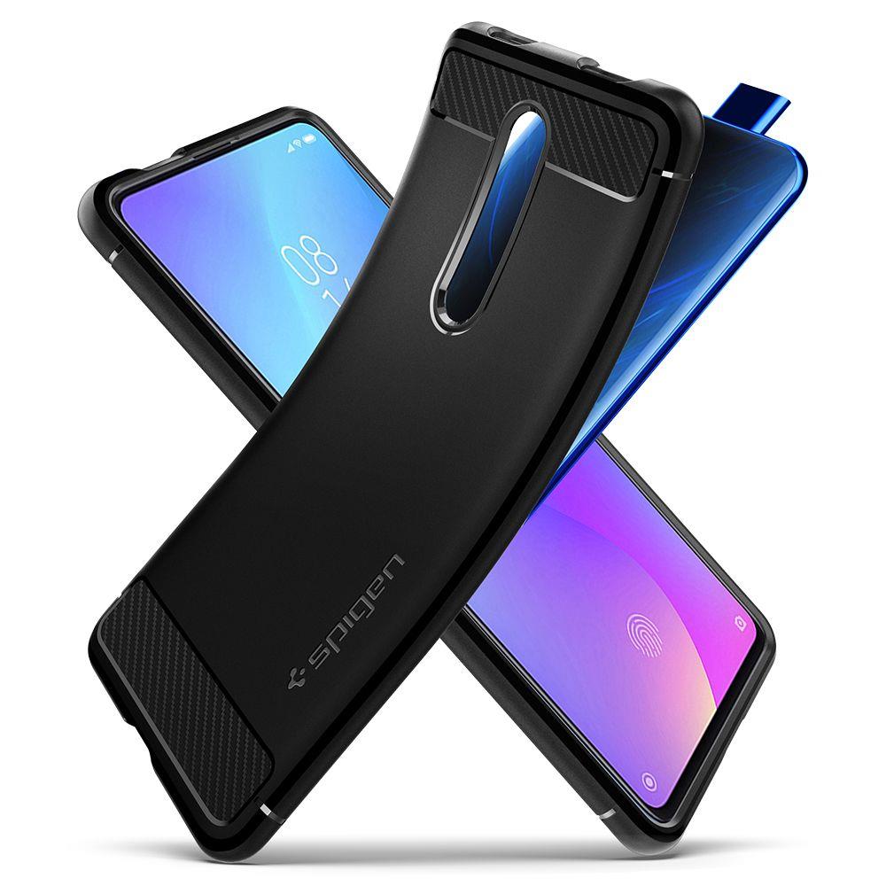 Pokrowiec Spigen Rugged Armor czarny Xiaomi Mi 9T Pro / 4