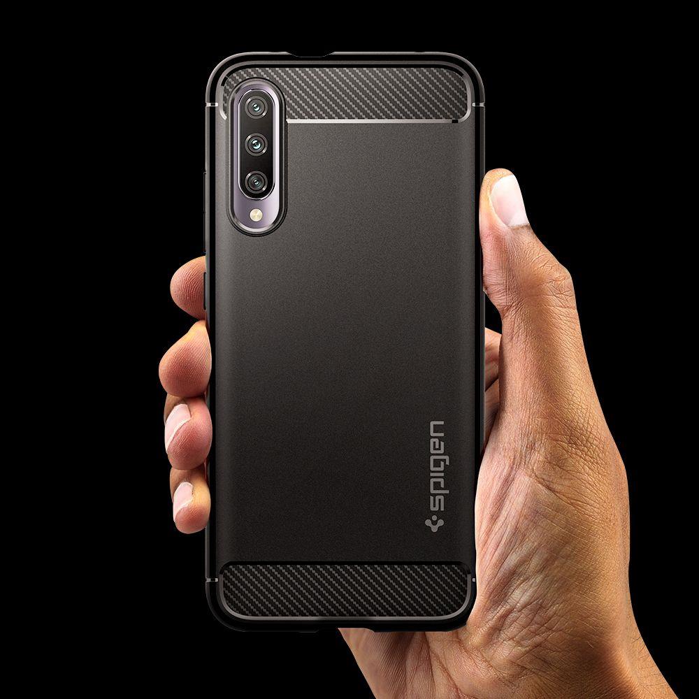 Pokrowiec Spigen Rugged Armor czarny Xiaomi Mi A3 / 5