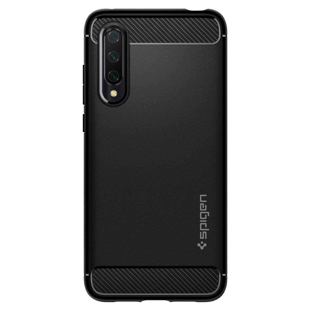 Pokrowiec Spigen Rugged Armor czarny Xiaomi Mi CC9 / 6