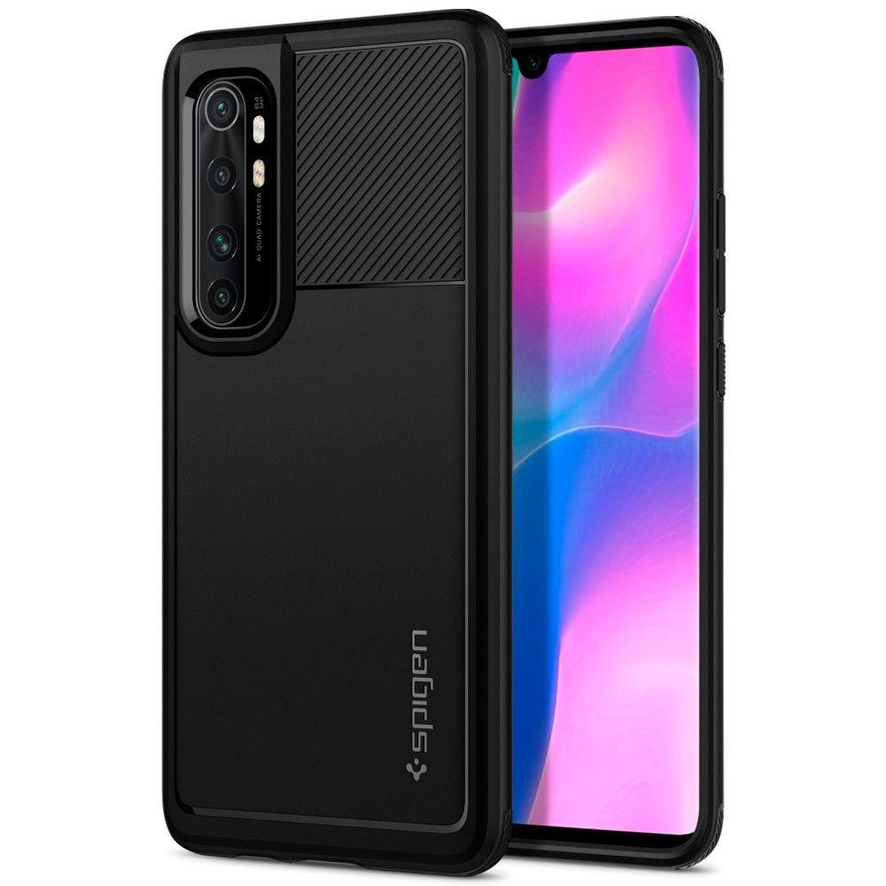 Pokrowiec Spigen Rugged Armor czarny Xiaomi Mi Note 10 Lite