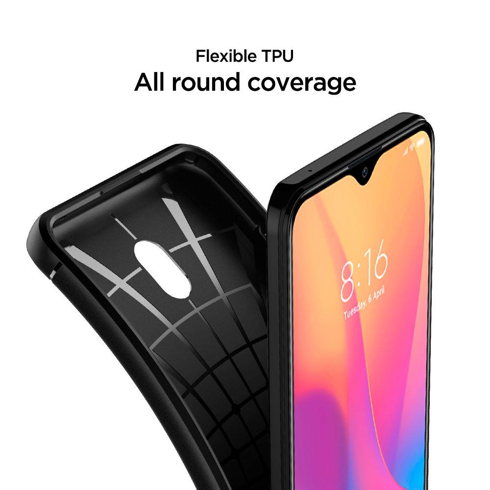 Pokrowiec Spigen Rugged Armor czarny Xiaomi Redmi 8A / 4 Pokrowiec Spigen Rugged Armor czarny Xiaomi Redmi 8A / 4