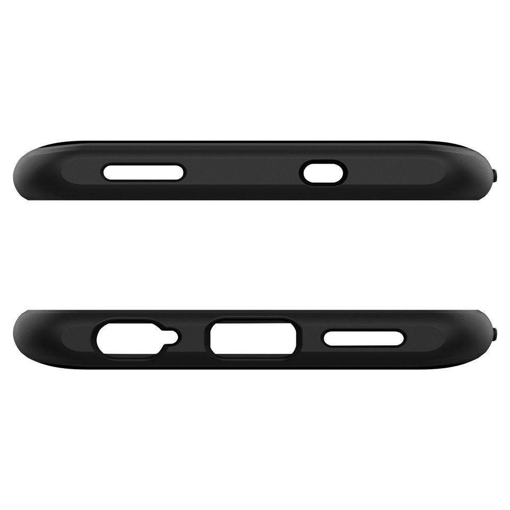Pokrowiec Spigen Rugged Armor czarny Xiaomi Redmi Note 10S / 8