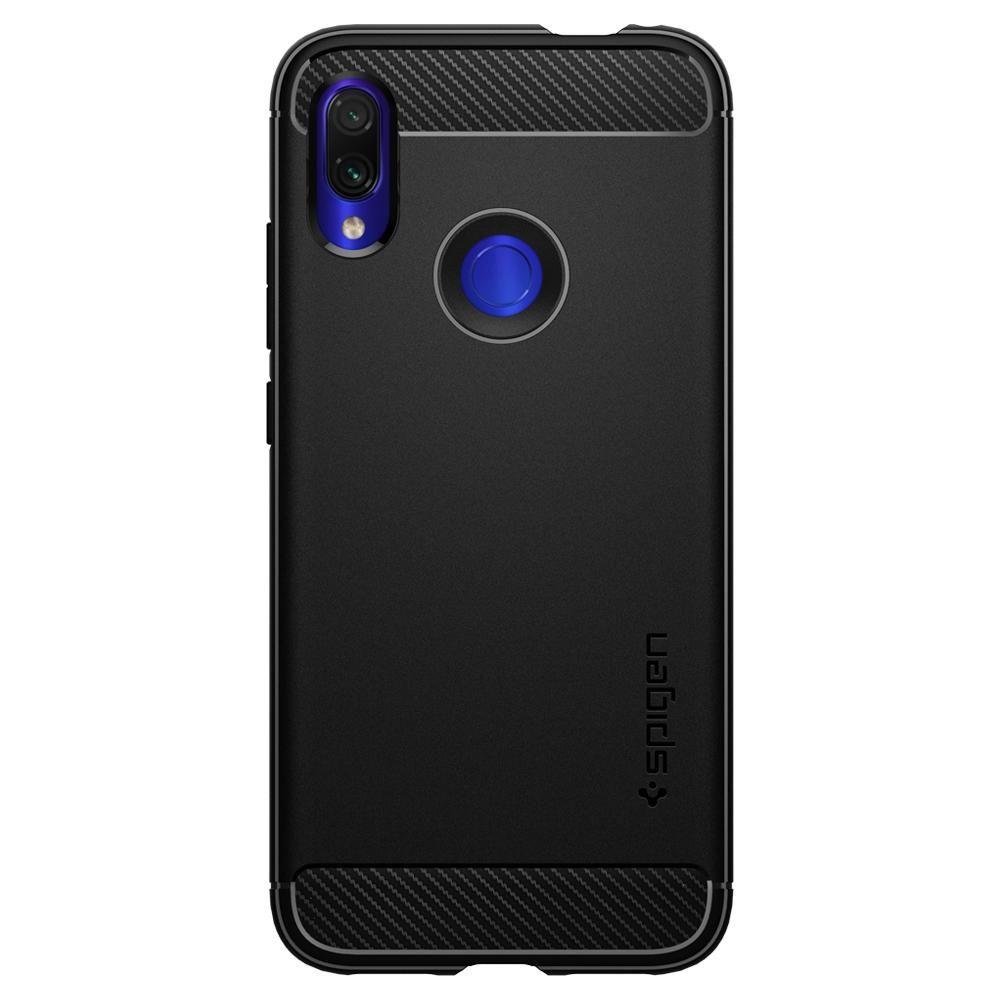 Pokrowiec Spigen Rugged Armor czarny Xiaomi Redmi Note 7 / 2