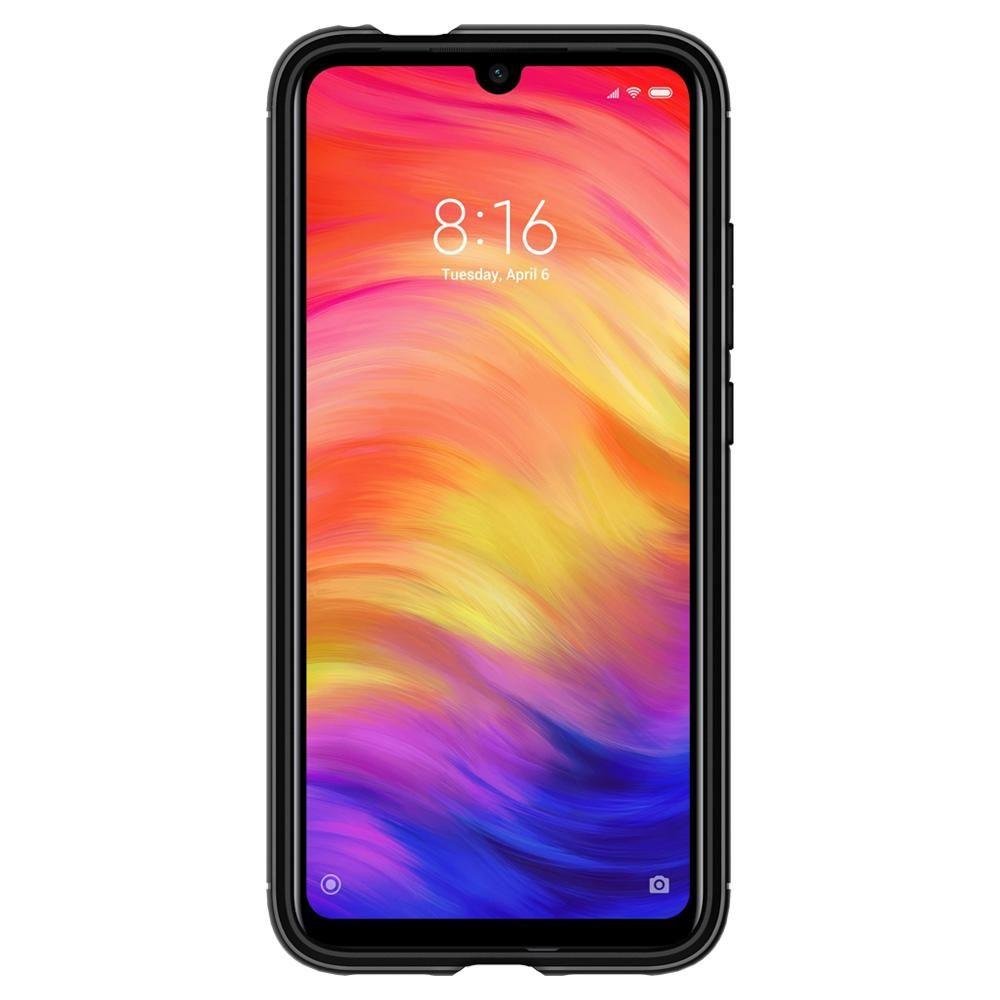 Pokrowiec Spigen Rugged Armor czarny Xiaomi Redmi Note 7 / 4