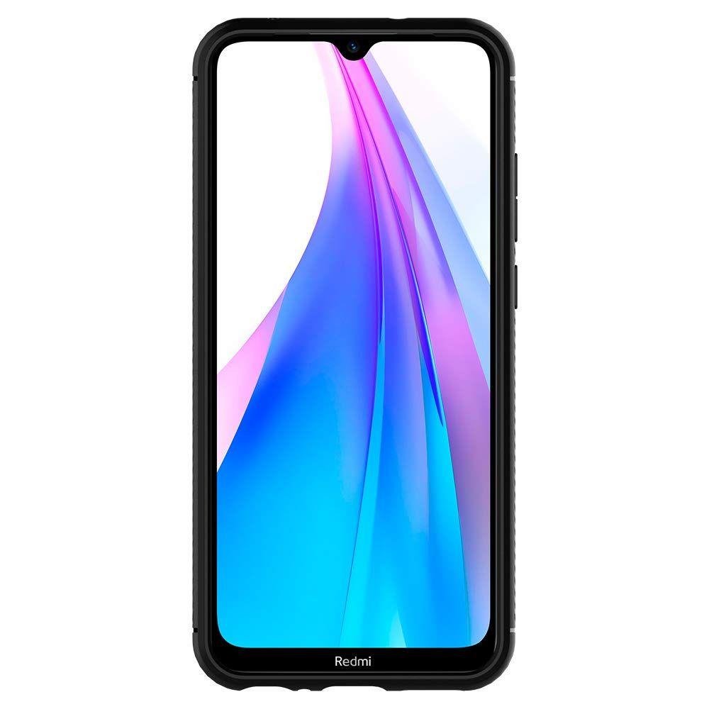 Pokrowiec Spigen Rugged Armor czarny Xiaomi Redmi Note 8T / 3