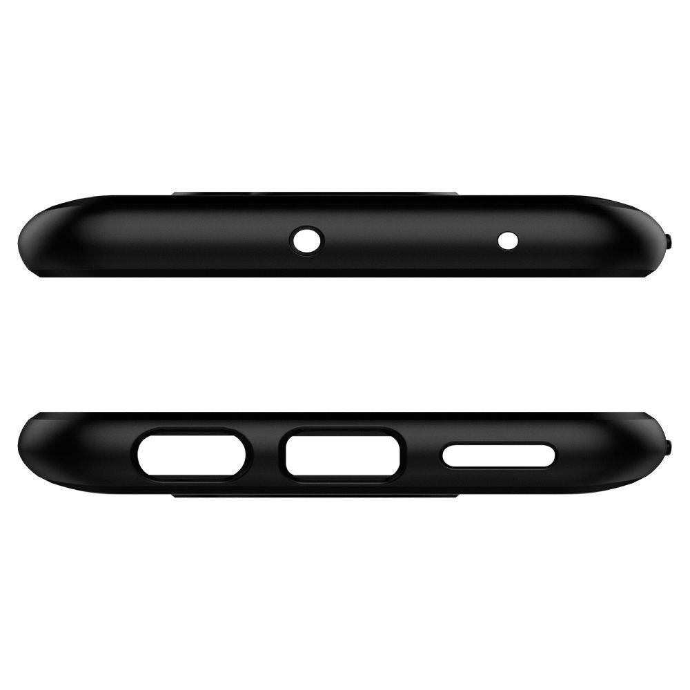 Pokrowiec Spigen Rugged Armor czarny Xiaomi Redmi Note 9 / 8