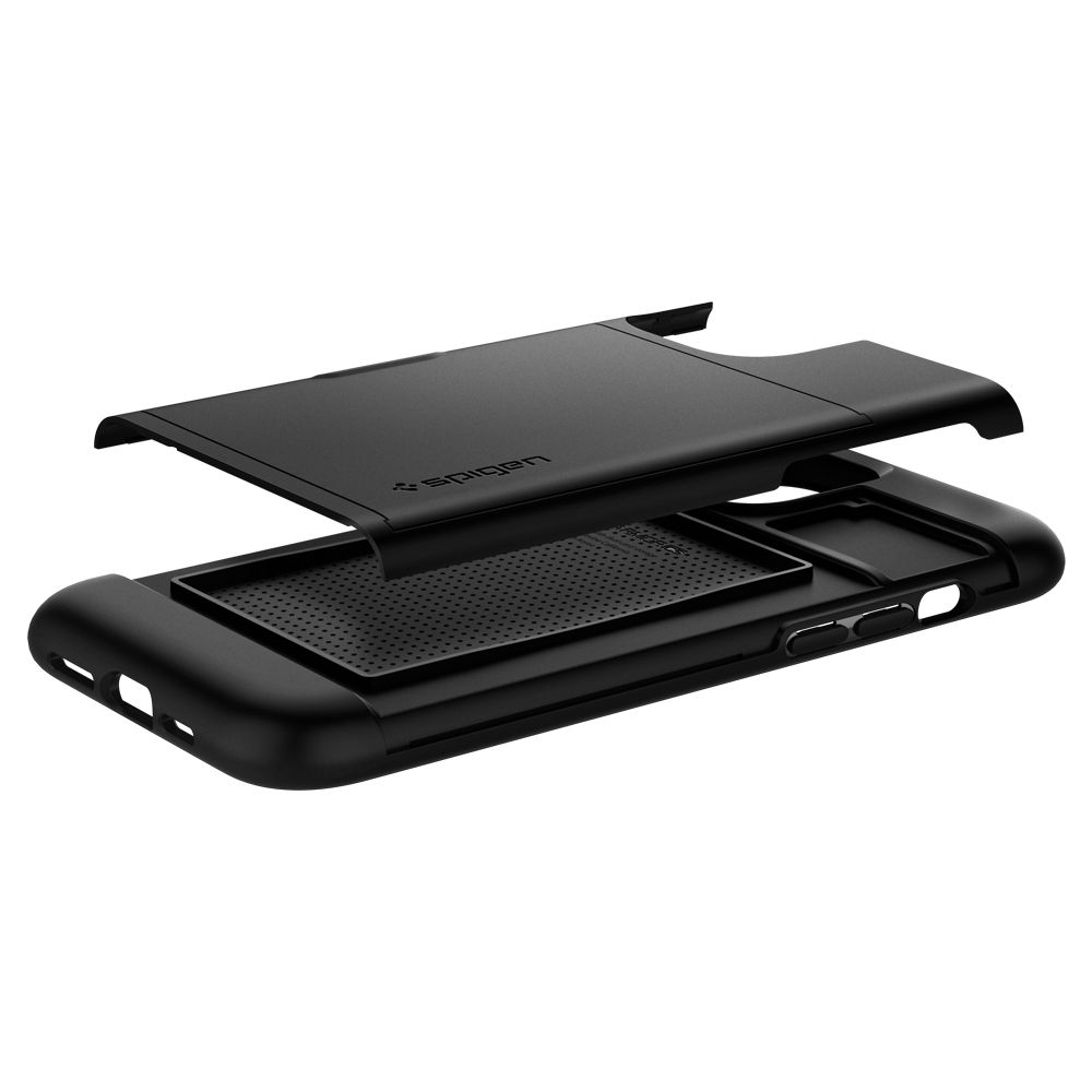 Pokrowiec Spigen Slim Armor CS czarny Apple iPhone 12 Pro / 11
