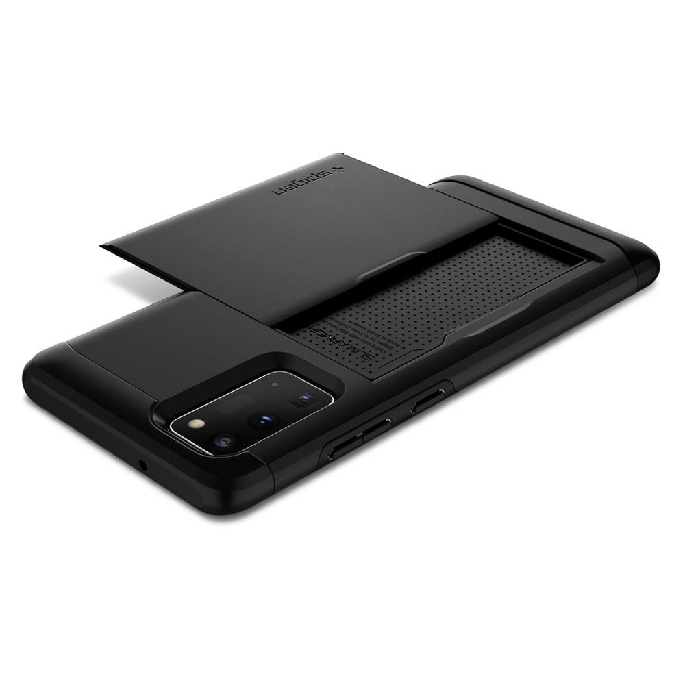 Pokrowiec Spigen Slim Armor CS czarny Samsung Galaxy Note 20 / 8