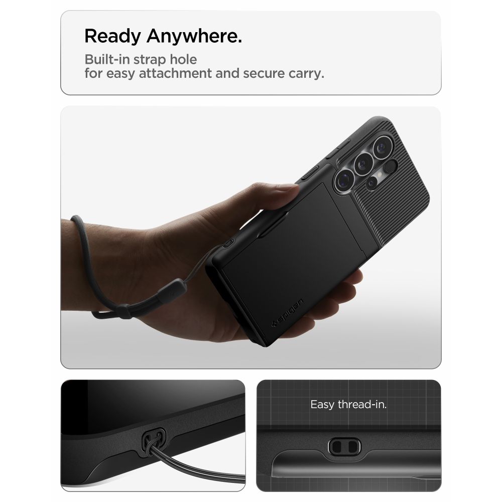 Pokrowiec Spigen Slim Armor CS czarny Samsung Galaxy S26 Ultra / 11