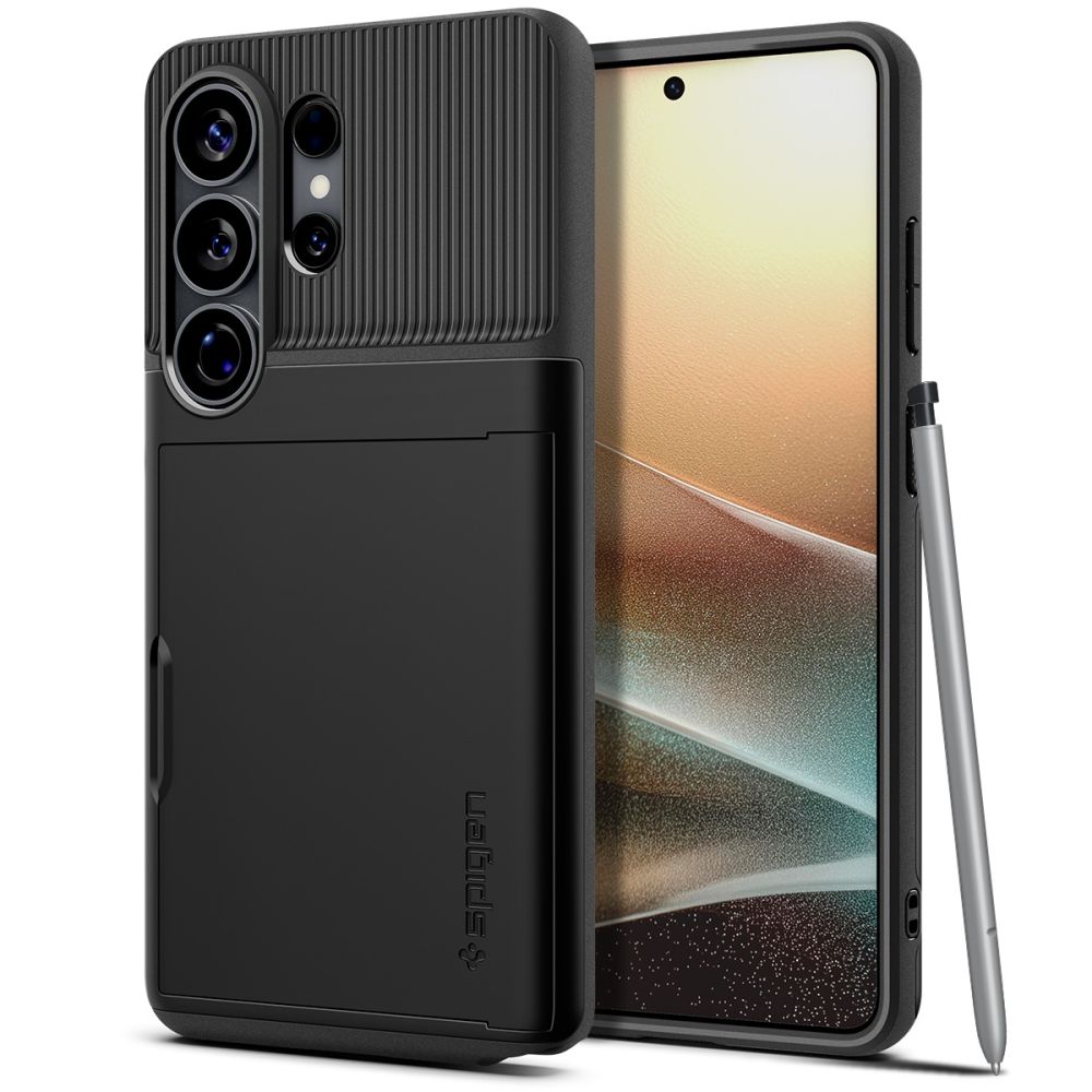 Pokrowiec Spigen Slim Armor CS czarny Samsung Galaxy S26 Ultra / 2