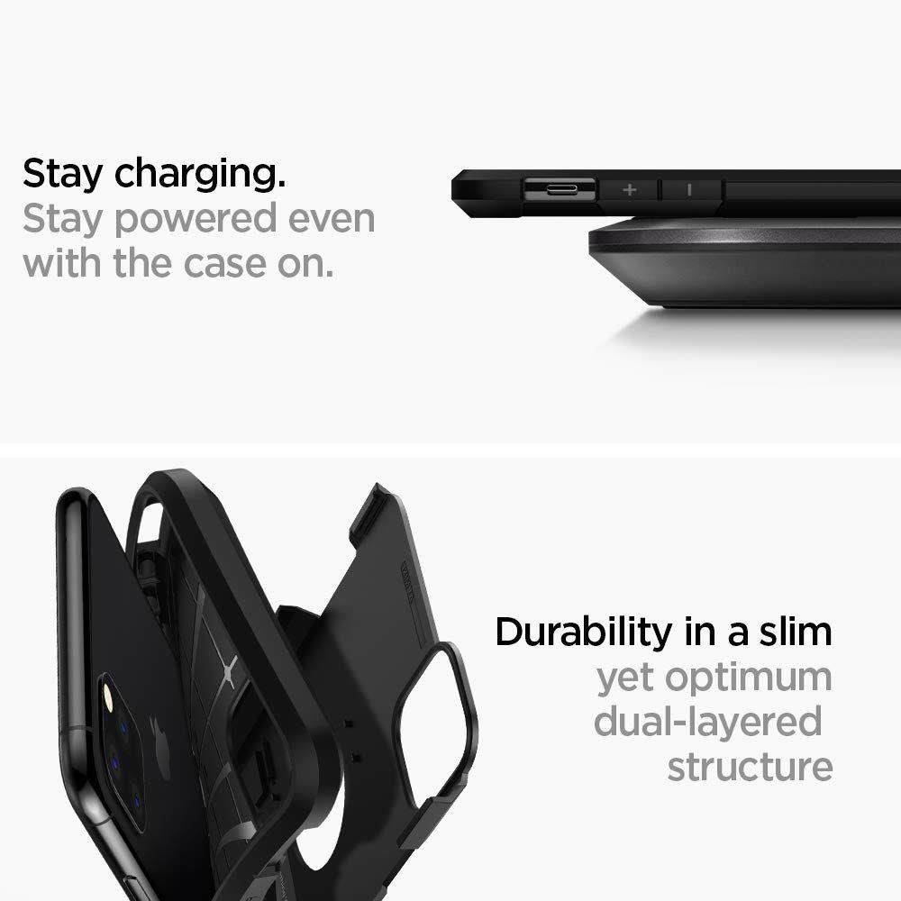 Pokrowiec Spigen Tough Armor czarny Apple iPhone 11 Pro Max / 6