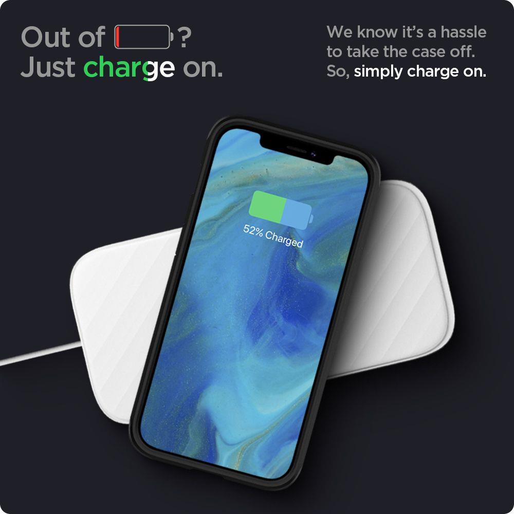 Pokrowiec Spigen Tough Armor czarny Apple iPhone 12 Pro / 8 Pokrowiec Spigen Tough Armor czarny Apple iPhone 12 Pro / 8