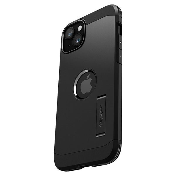 Pokrowiec Spigen Tough Armor czarny Apple iPhone 15 / 9 Pokrowiec Spigen Tough Armor czarny Apple iPhone 15 / 9