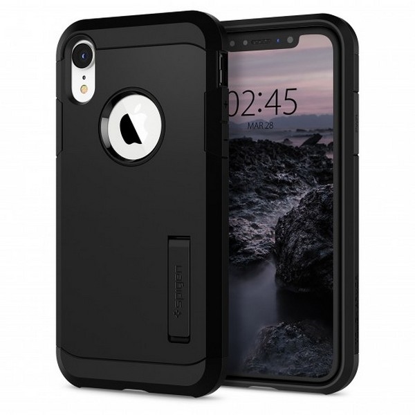 Pokrowiec Spigen Tough Armor czarny Apple iPhone XR