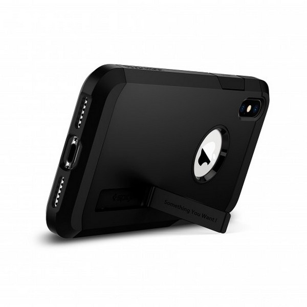 Pokrowiec Spigen Tough Armor czarny Apple iPhone XS Max / 6