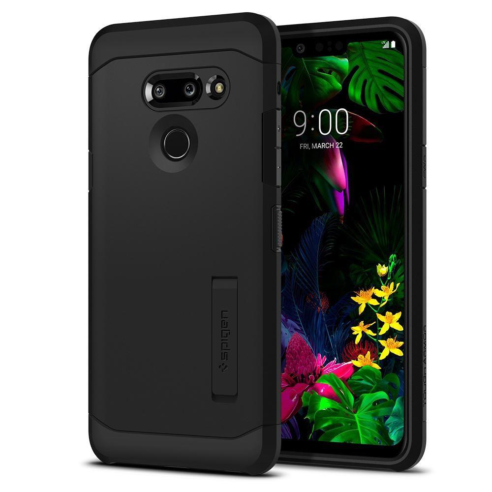 Pokrowiec Spigen Tough Armor czarny LG G8 ThinQ