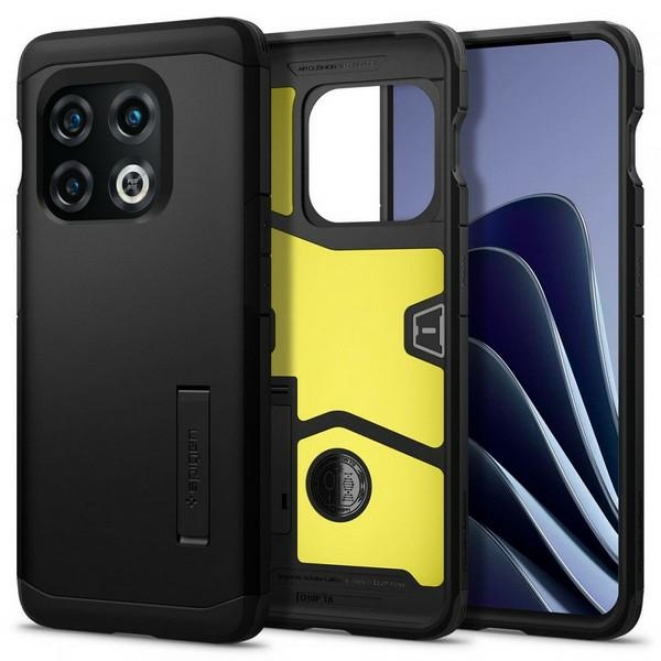 Pokrowiec Spigen Tough Armor czarny OnePlus 10 Pro 5G