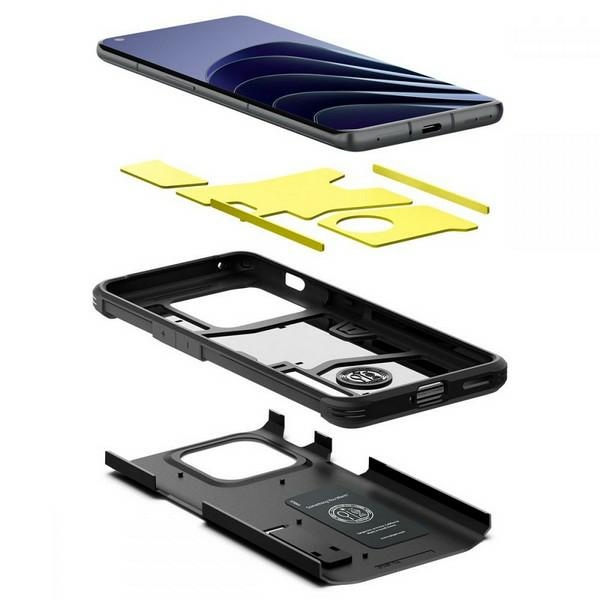 Pokrowiec Spigen Tough Armor czarny OnePlus 10 Pro 5G / 6