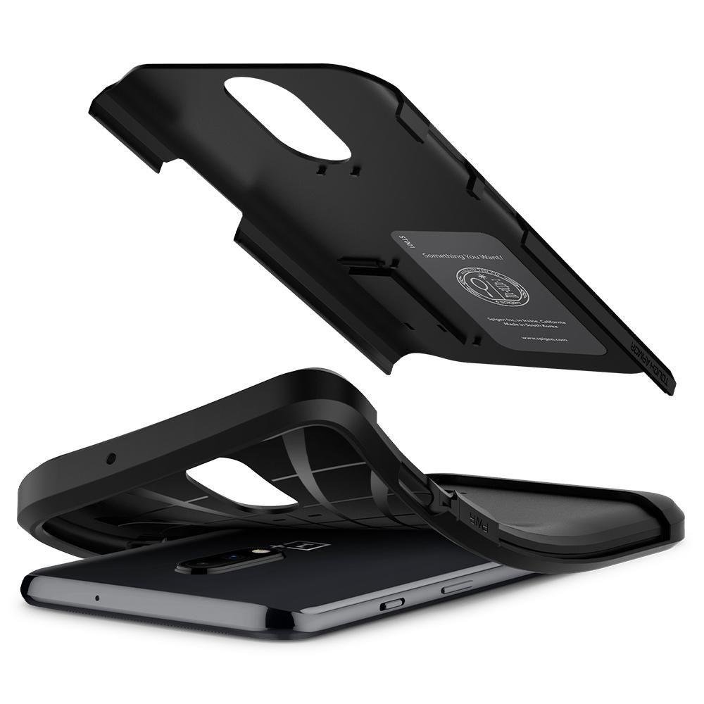 Pokrowiec Spigen Tough Armor czarny OnePlus 7 / 9