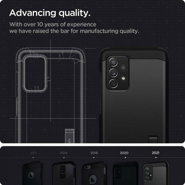 Pokrowiec Spigen Tough Armor czarny Samsung A72 / 3