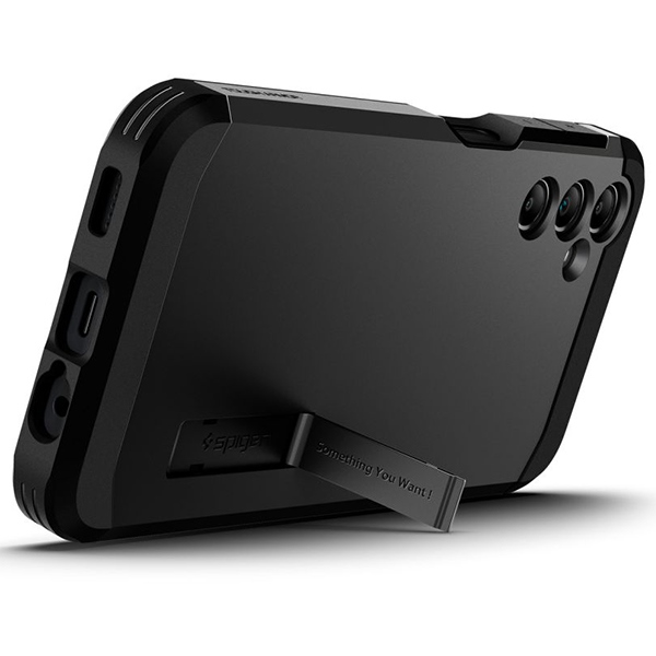 Pokrowiec Spigen Tough Armor czarny Samsung Galaxy A14 5G / 5