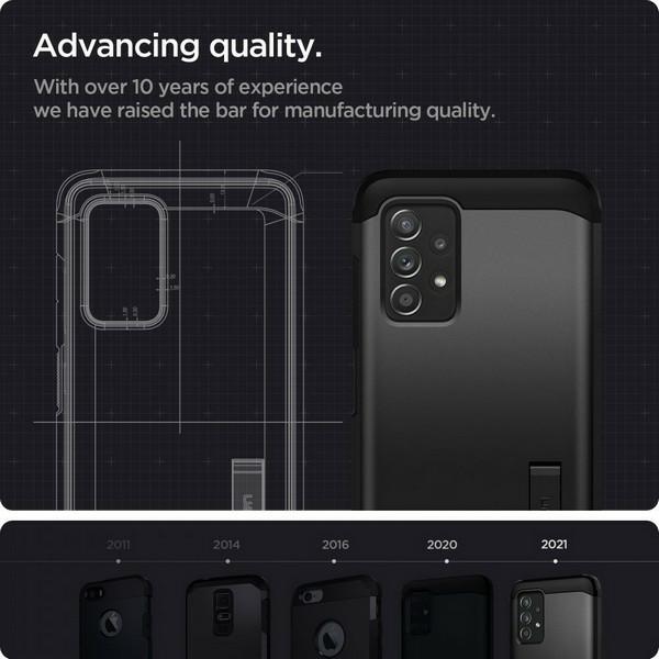 Pokrowiec Spigen Tough Armor czarny Samsung Galaxy A52s / 3