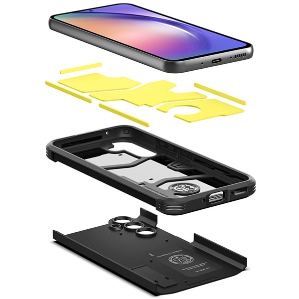 Pokrowiec Spigen Tough Armor czarny Samsung Galaxy A54 5G / 6