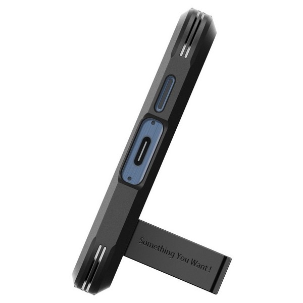 Pokrowiec Spigen Tough Armor czarny Samsung Galaxy A55 5G / 7