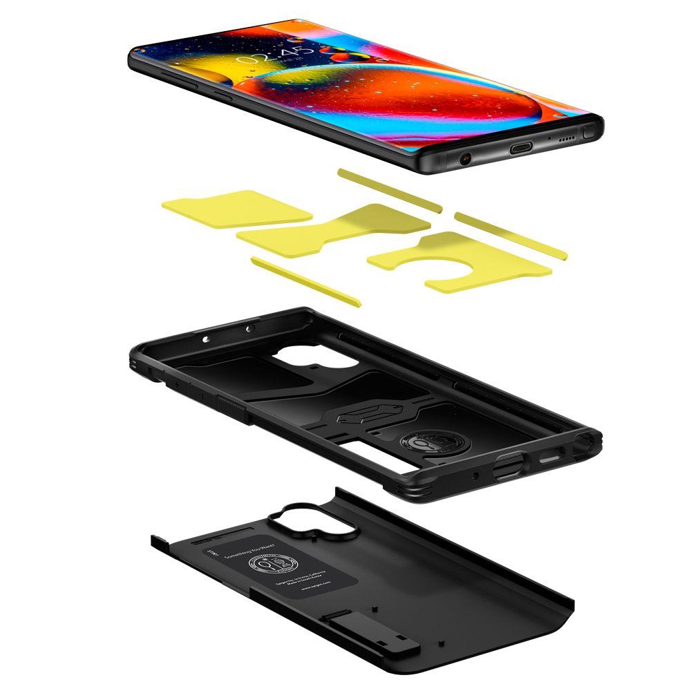 Pokrowiec Spigen Tough Armor czarny Samsung Galaxy Note 10 / 8