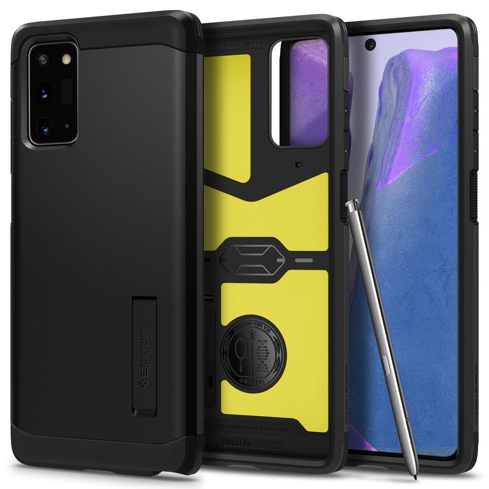 Pokrowiec Spigen Tough Armor czarny Samsung Galaxy Note 20 Pokrowiec Spigen Tough Armor czarny Samsung Galaxy Note 20
