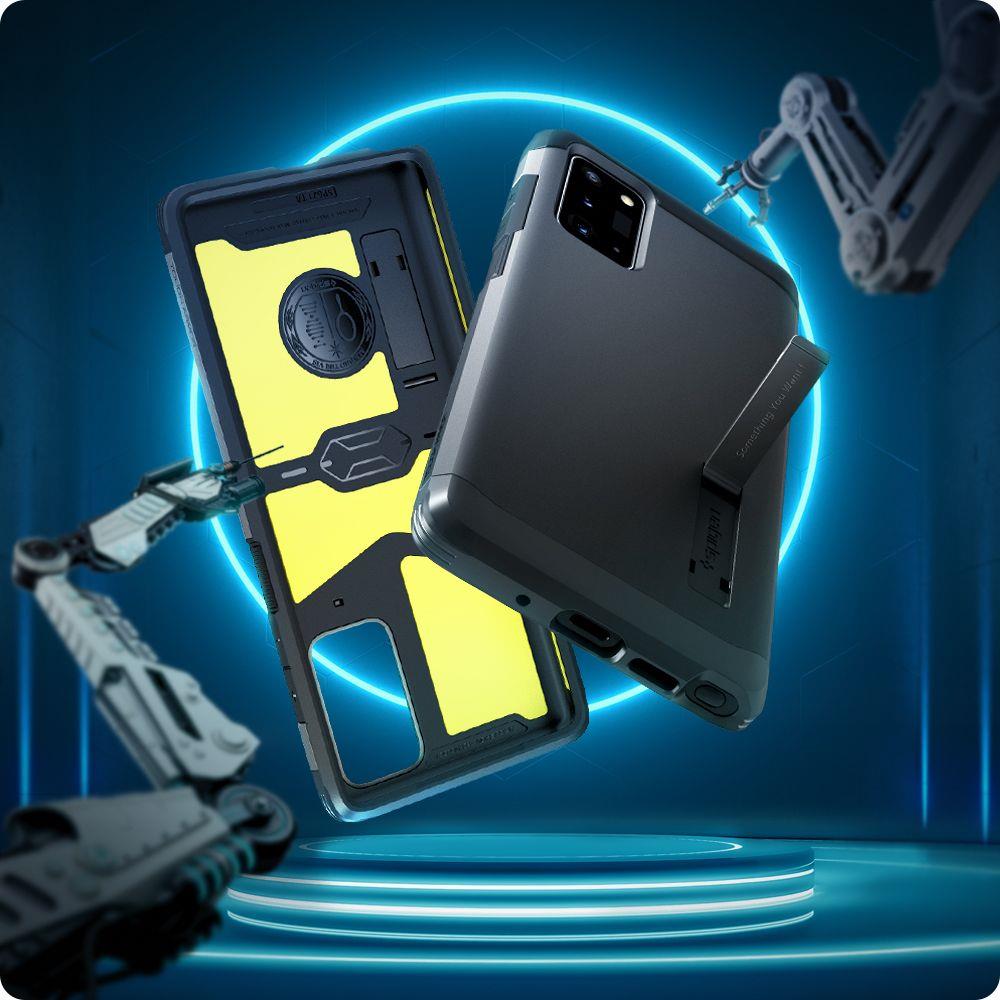 Pokrowiec Spigen Tough Armor czarny Samsung Galaxy Note 20 / 7 Pokrowiec Spigen Tough Armor czarny Samsung Galaxy Note 20 / 7