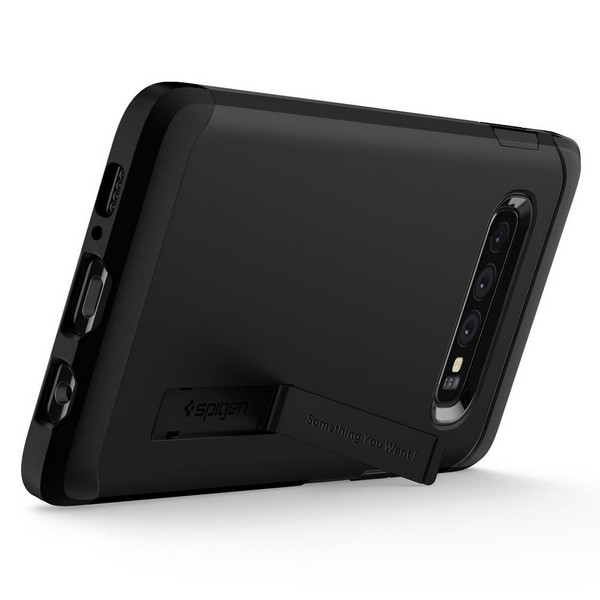 Pokrowiec Spigen Tough Armor czarny Samsung Galaxy S10 / 4