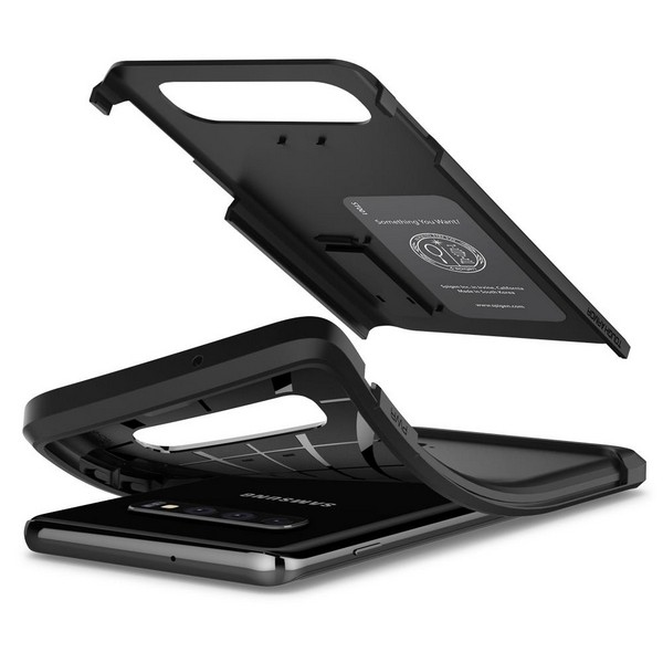 Pokrowiec Spigen Tough Armor czarny Samsung Galaxy S10 / 5