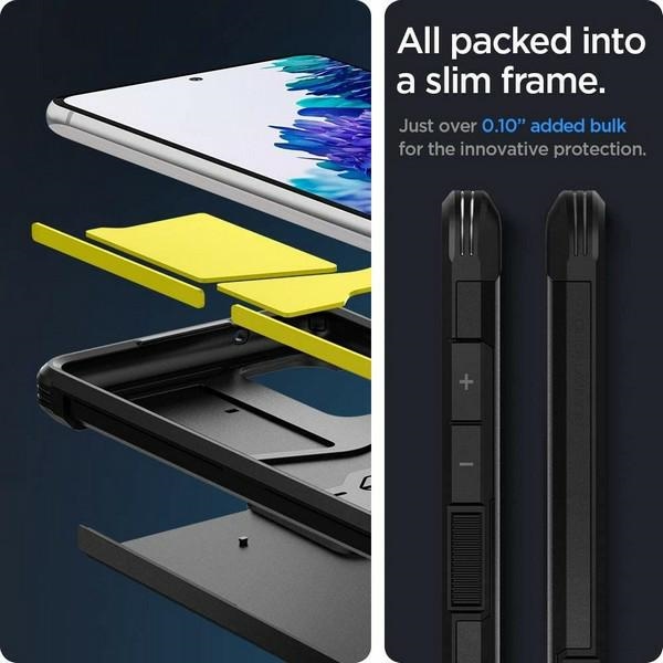 Pokrowiec Spigen Tough Armor czarny Samsung Galaxy S20 FE / 4 Pokrowiec Spigen Tough Armor czarny Samsung Galaxy S20 FE / 4