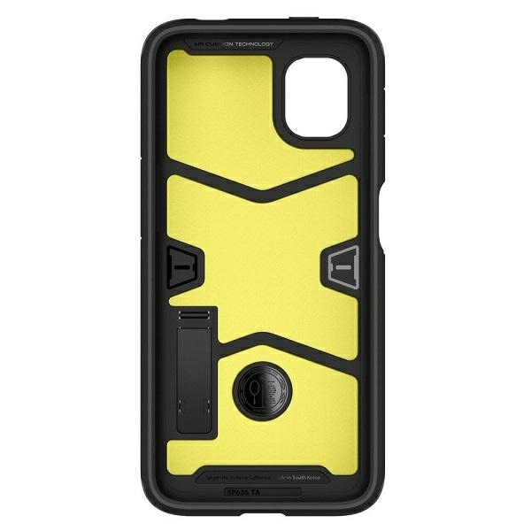 Pokrowiec Spigen Tough Armor czarny Samsung Galaxy Xcover 6 Pro / 3