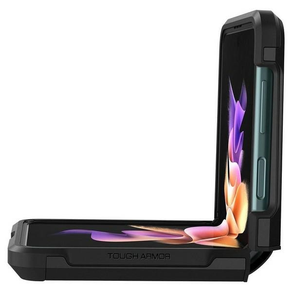 Pokrowiec Spigen Tough Armor czarny Samsung Galaxy Z Flip 3 / 7