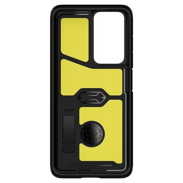 Pokrowiec Spigen Tough Armor czarny Samsung s21 Ultra / 3 Pokrowiec Spigen Tough Armor czarny Samsung s21 Ultra / 3