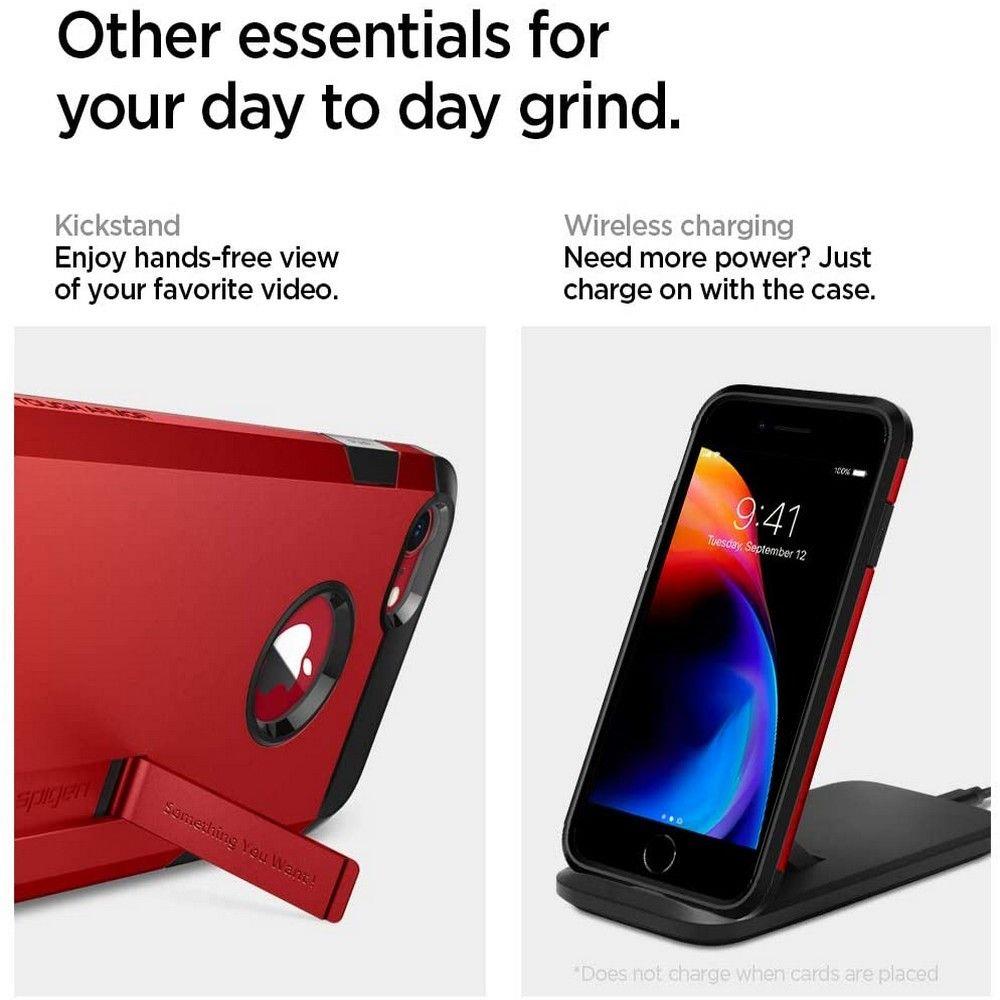 Pokrowiec Spigen Tough Armor czerwony Apple iPhone 7 / 5 Pokrowiec Spigen Tough Armor czerwony Apple iPhone 7 / 5