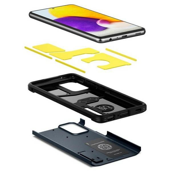Pokrowiec Spigen Tough Armor metal slate Samsung A72 / 6