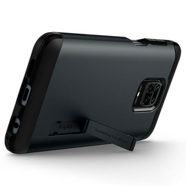 Pokrowiec Spigen Tough Armor metal slate Xiaomi Redmi Note 9S / 6