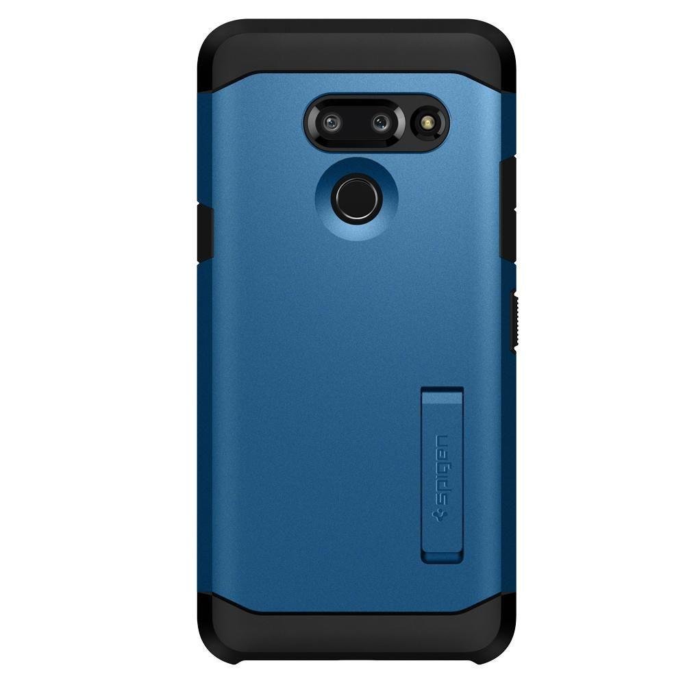 Pokrowiec Spigen Tough Armor niebieski LG G8 ThinQ / 5