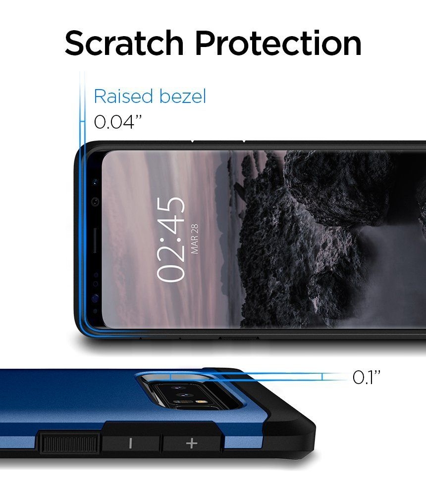 Pokrowiec Spigen Tough Armor niebieski Samsung Galaxy Note 8 / 4