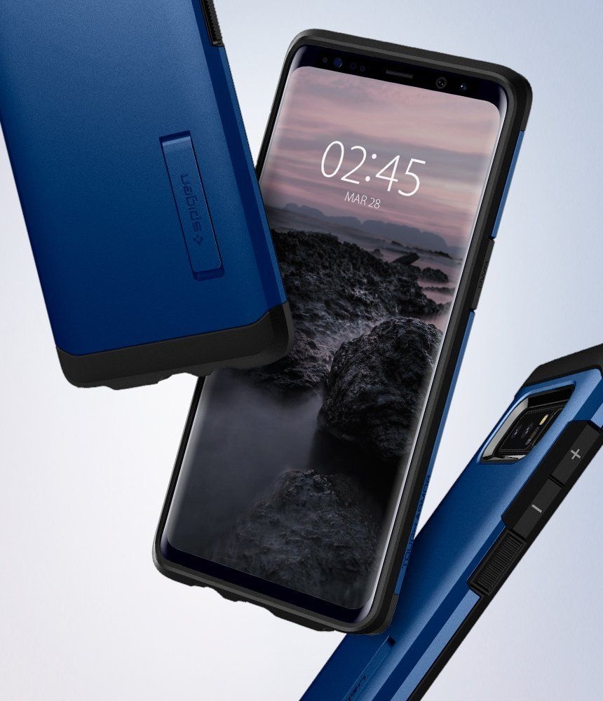 Pokrowiec Spigen Tough Armor niebieski Samsung Galaxy Note 8 / 9
