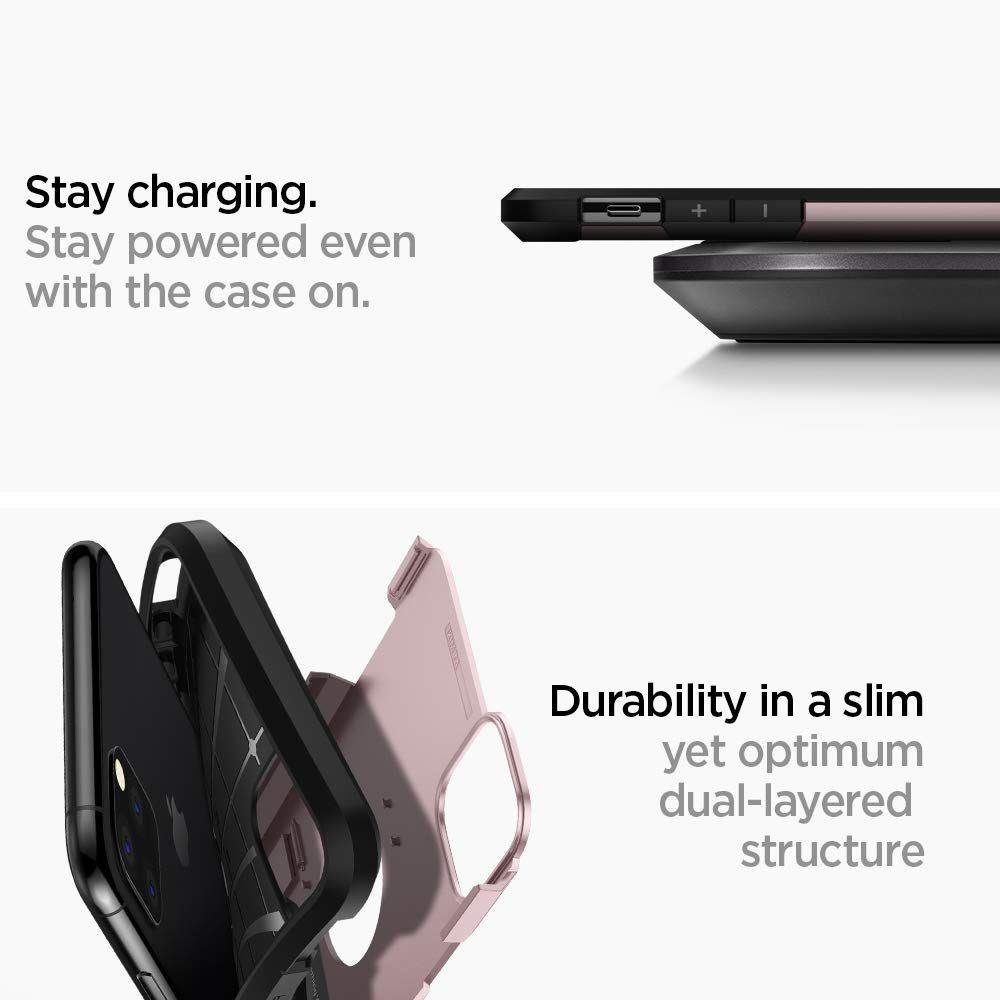 Pokrowiec Spigen Tough Armor różowy Apple iPhone 11 Pro / 5 Pokrowiec Spigen Tough Armor różowy Apple iPhone 11 Pro / 5