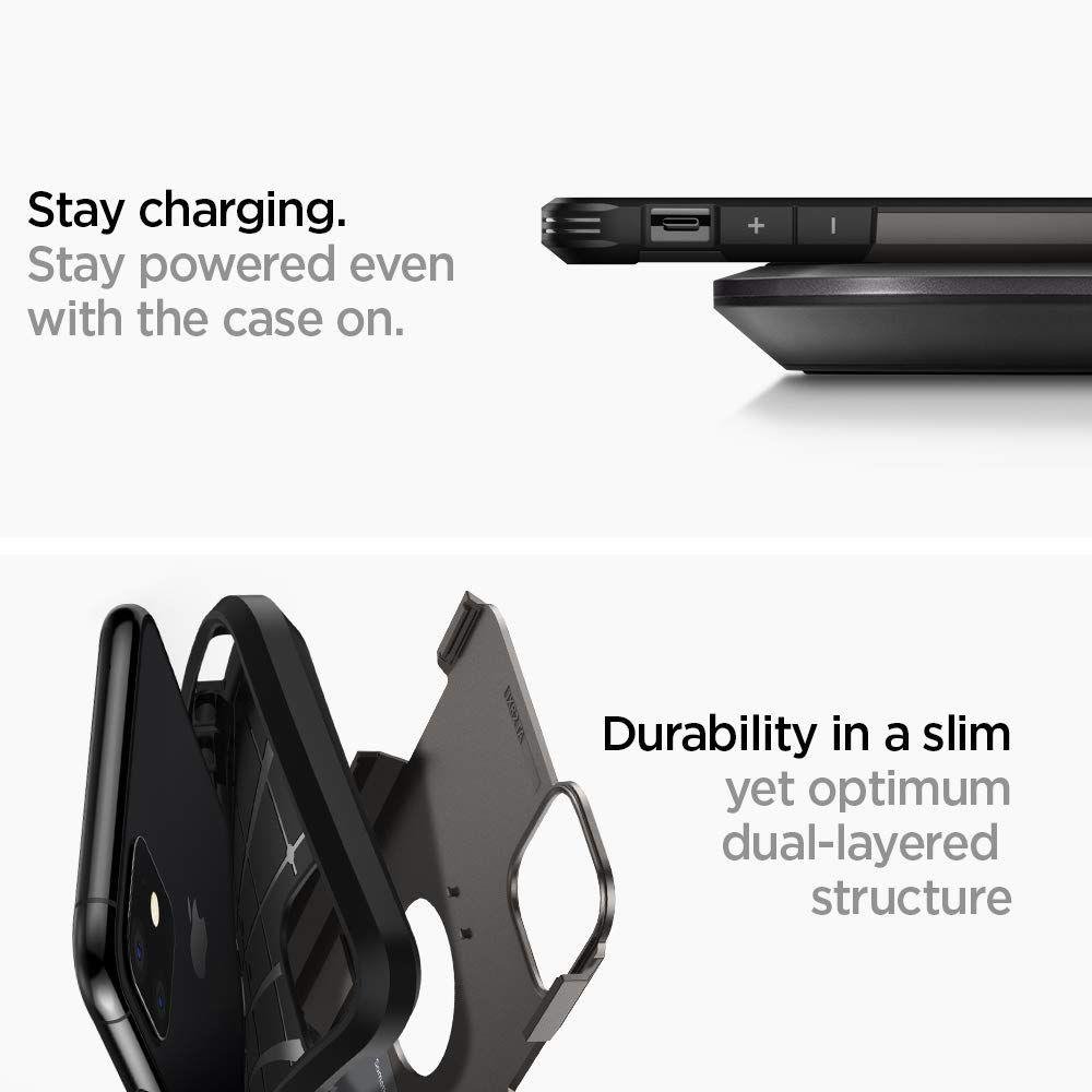 Pokrowiec Spigen Tough Armor szary Apple iPhone 11 / 6