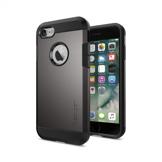Pokrowiec Spigen Tough Armor szary Apple iPhone 8
