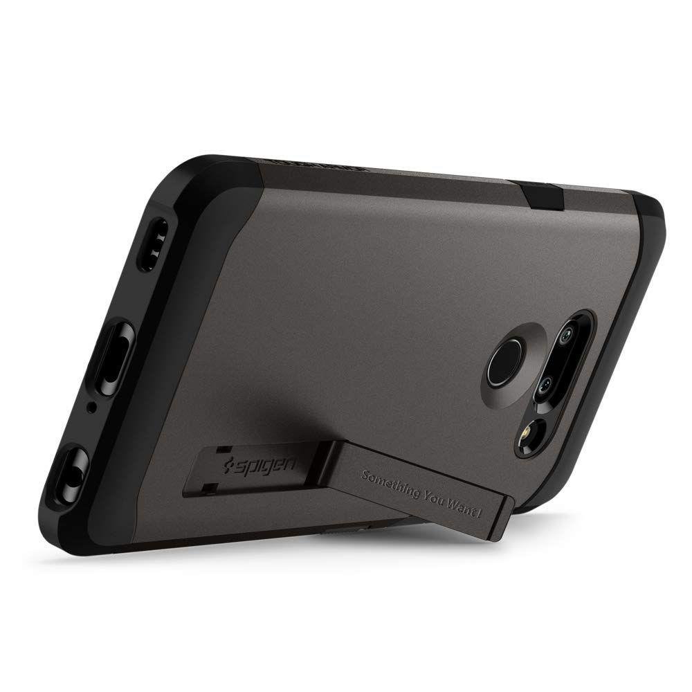 Pokrowiec Spigen Tough Armor szary LG G8 ThinQ / 6