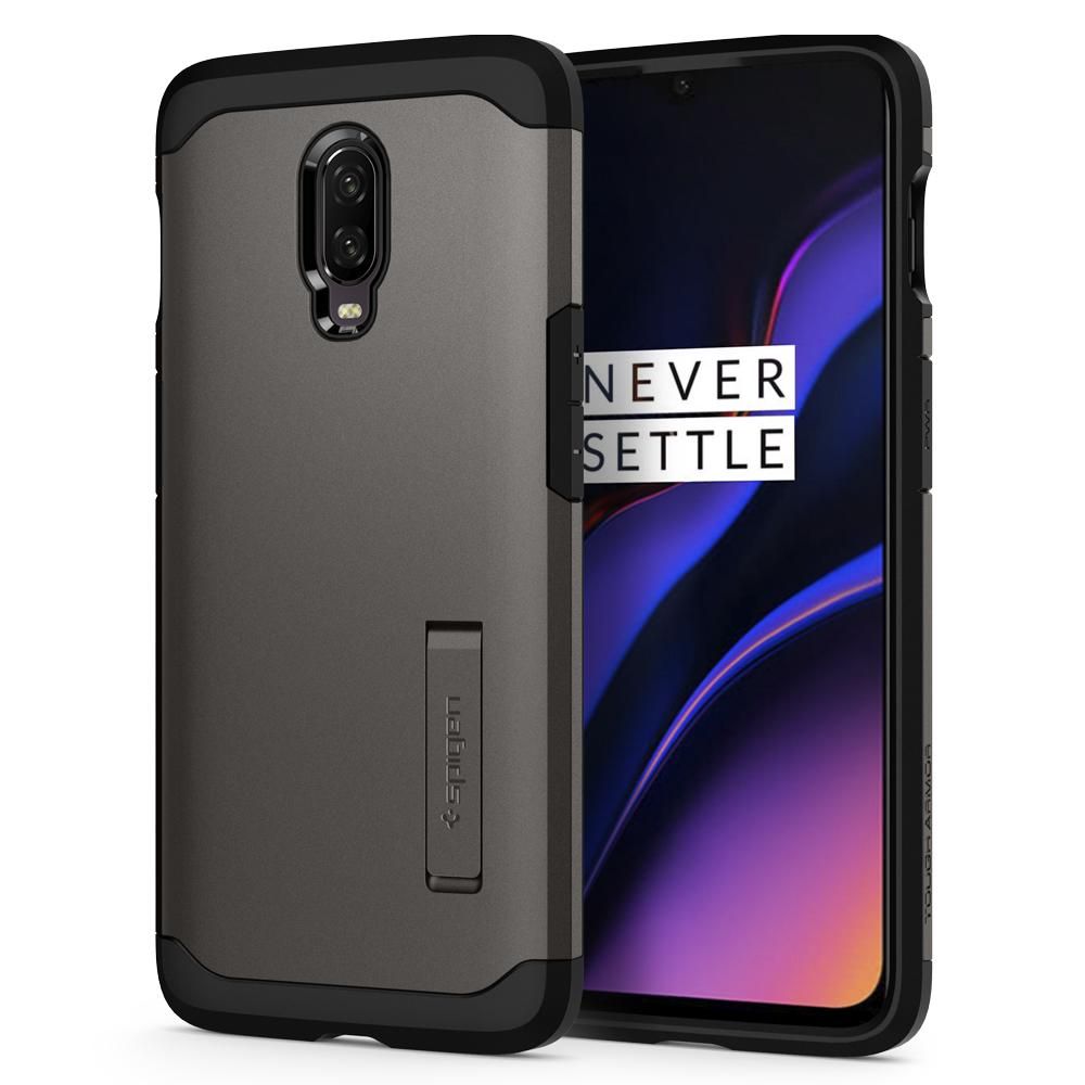 Pokrowiec Spigen Tough Armor szary OnePlus 6T