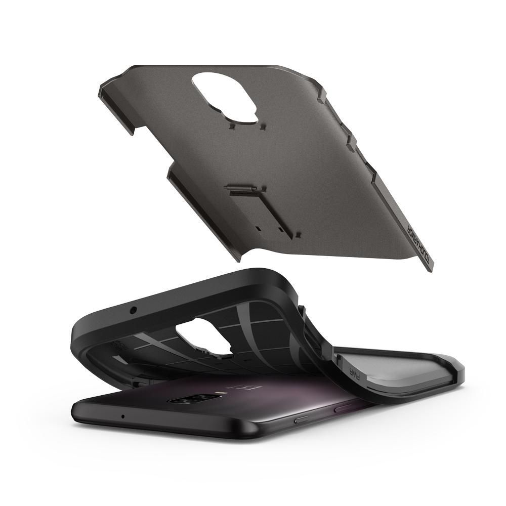 Pokrowiec Spigen Tough Armor szary OnePlus 6T / 7